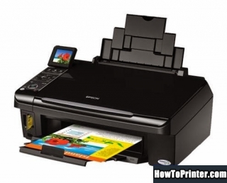 Reset Epson SX405 printer with Epson resetter