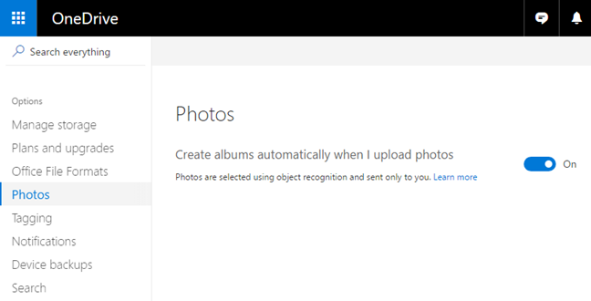 OneDrive, ảnh, album