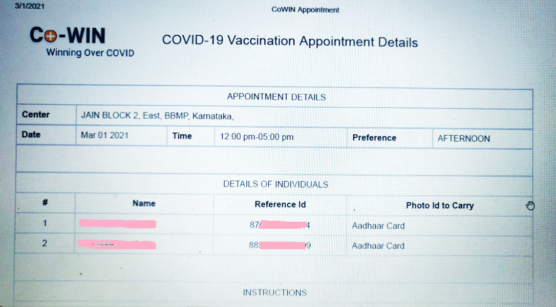 How To Register For Covid Vaccine In India 