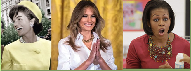 jackie melania michelle