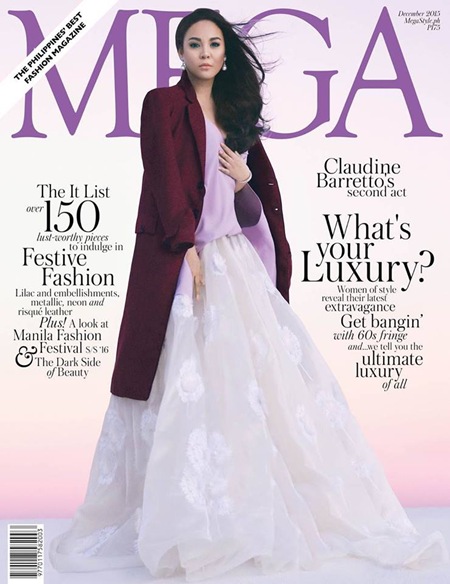 Claudine Barretto - Mega December 2015