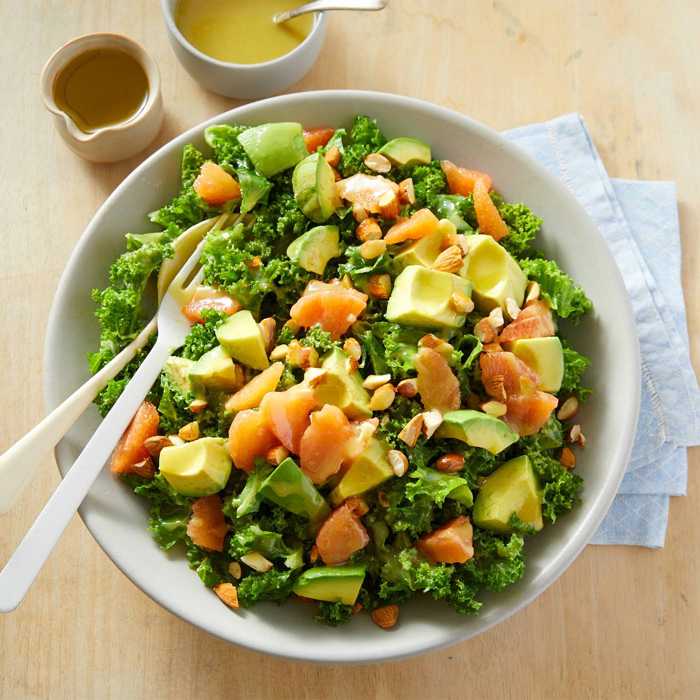 Moroccan salad bowl with preserved lemons - Lazy Cat Kitchen