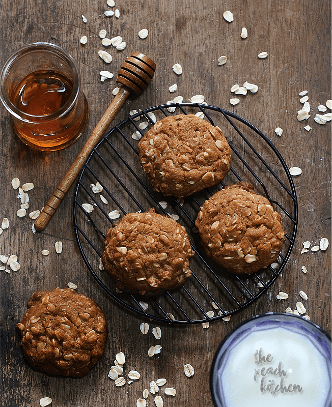 Oatmeal Honey Cookies