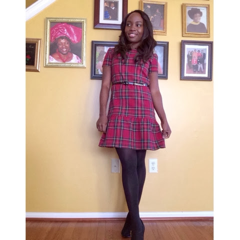 Tartan Flounce Dress / Sew Urbane