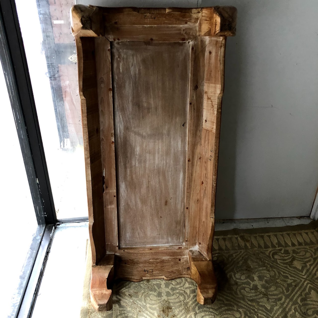 Ming Dynasty Style Cerused Oak Coffee Table