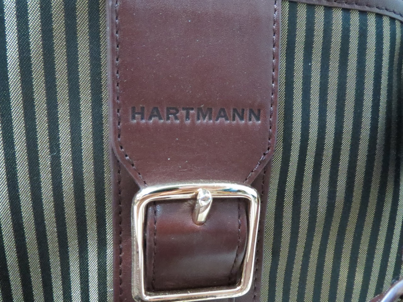 Hartmann Black & Gold Weekender