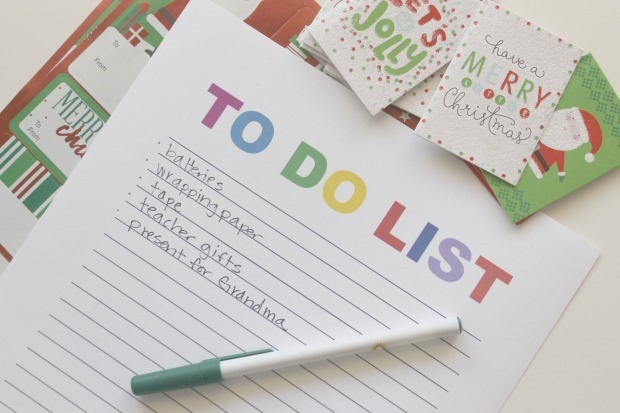 to do list