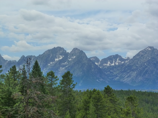 West Thumb, (PN Yellowstone) y Grand Teton. 15 Julio - LAS ROCOSAS DE CANADA. YELLOWSTONE Y GRAND TETON. (40)