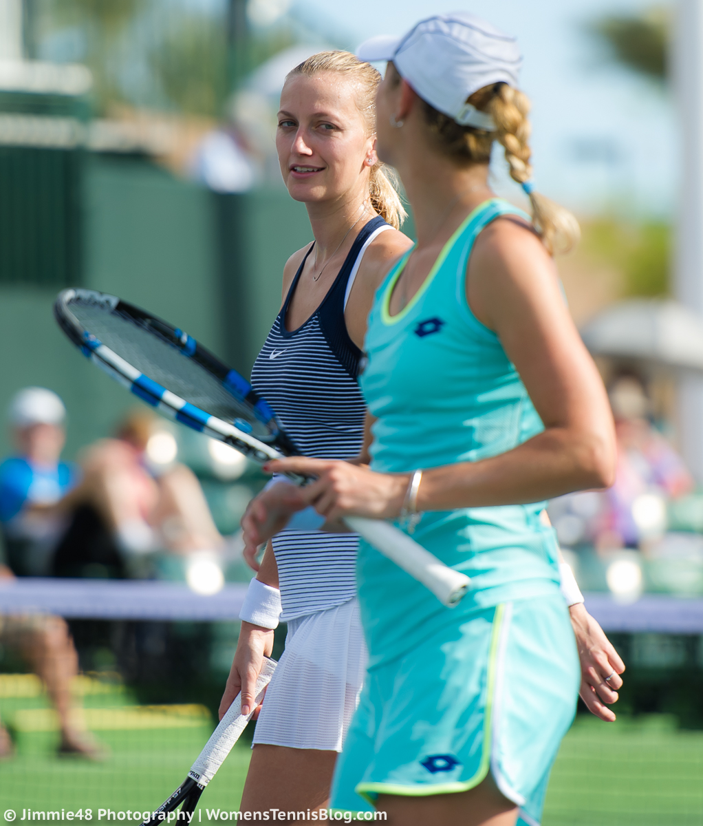 Photos from Indian Wells: Robson & Bouchard enjoy mixed fortunes ...