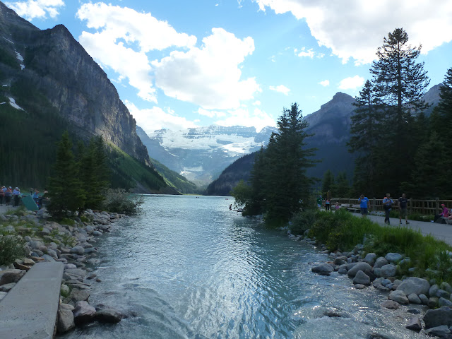 LAS ROCOSAS DE CANADA. YELLOWSTONE Y GRAND TETON. - Blogs de Canada - Lake Louise. Ruta combinada de Lake Agnes y Plain of Six Glaciers. 2 de Julio (41)