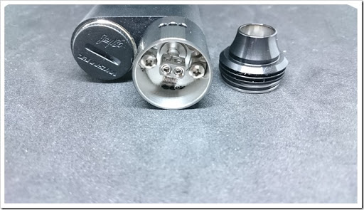 DSC 2615 thumb%25255B2%25255D - 【メカニカル＋RDA】WismecのデュアルメカニカルMOD「Noisy Cricket MOD」とRDA「Indestructible RDA」レビュー！