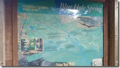 Blue Hole Spring Trail Map