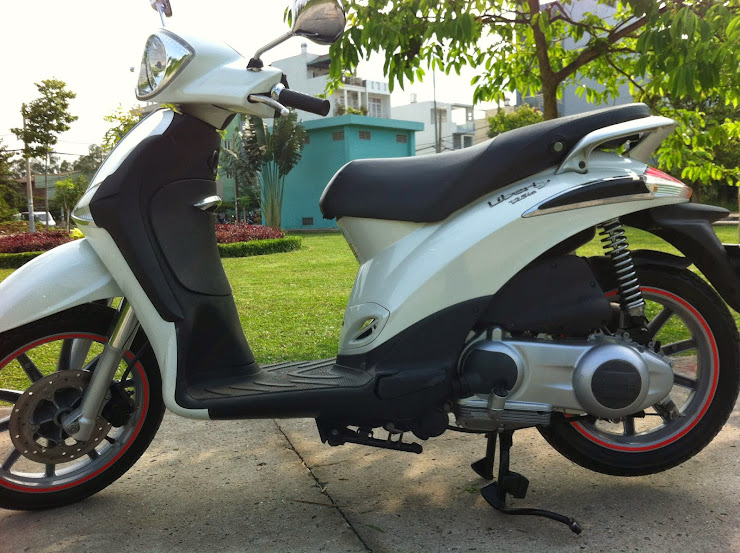 Piaggio LIBERTY ie màu trắng số đẹp