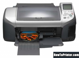 Reset Epson E-300 printer use Epson reset program