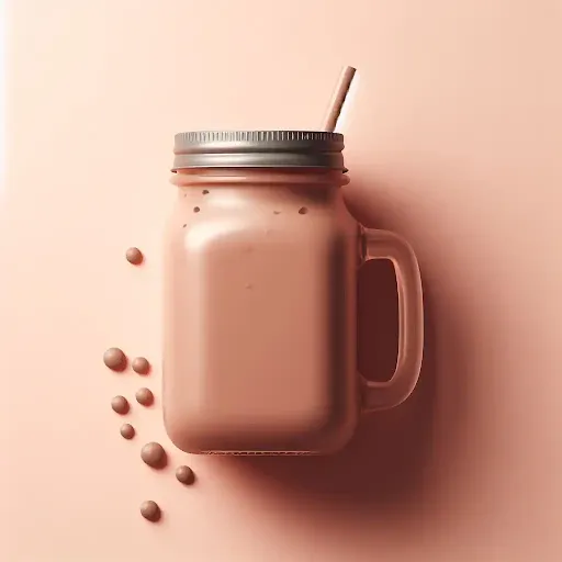 Hot Chocolate Milkshake [450 Ml, 1 Mason Jar]