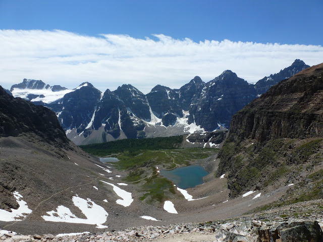 LAS ROCOSAS DE CANADA. YELLOWSTONE Y GRAND TETON. - Blogs de Canada - Lake Moraine. Larch Valley y Sentinel Pass. Eiffel Lake. 4 de julio (28)