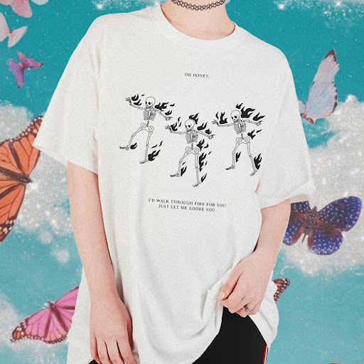 Title 6, Summer Mens Loose Printed T-shirt Cotton Top S...