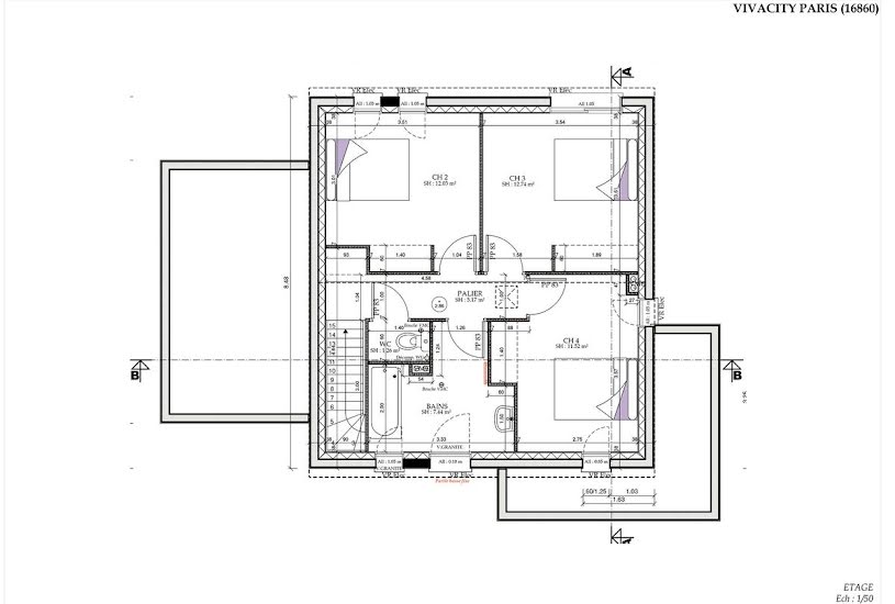  Vente Terrain + Maison - Terrain : 836m² - Maison : 95m² à Saint-Pouange (10120) 