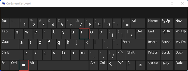 Le raccourci clavier pour ouvrir les paramètres de Windows 11