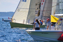 J/29 sailboats- sailing North Americans Nova Scotia