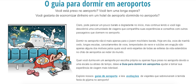 Encontre os melhores e piores aeroportos para dormir durante longas escalas