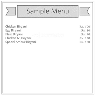 Nawab Hotel menu 1