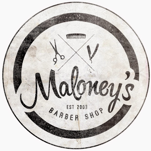 Maloney's Barber Shop logo