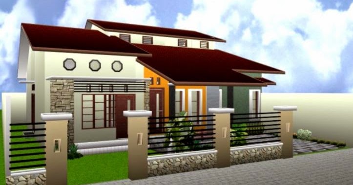 Gambar Rumah  Contoh Gallery Taman Minimalis  Contoh 