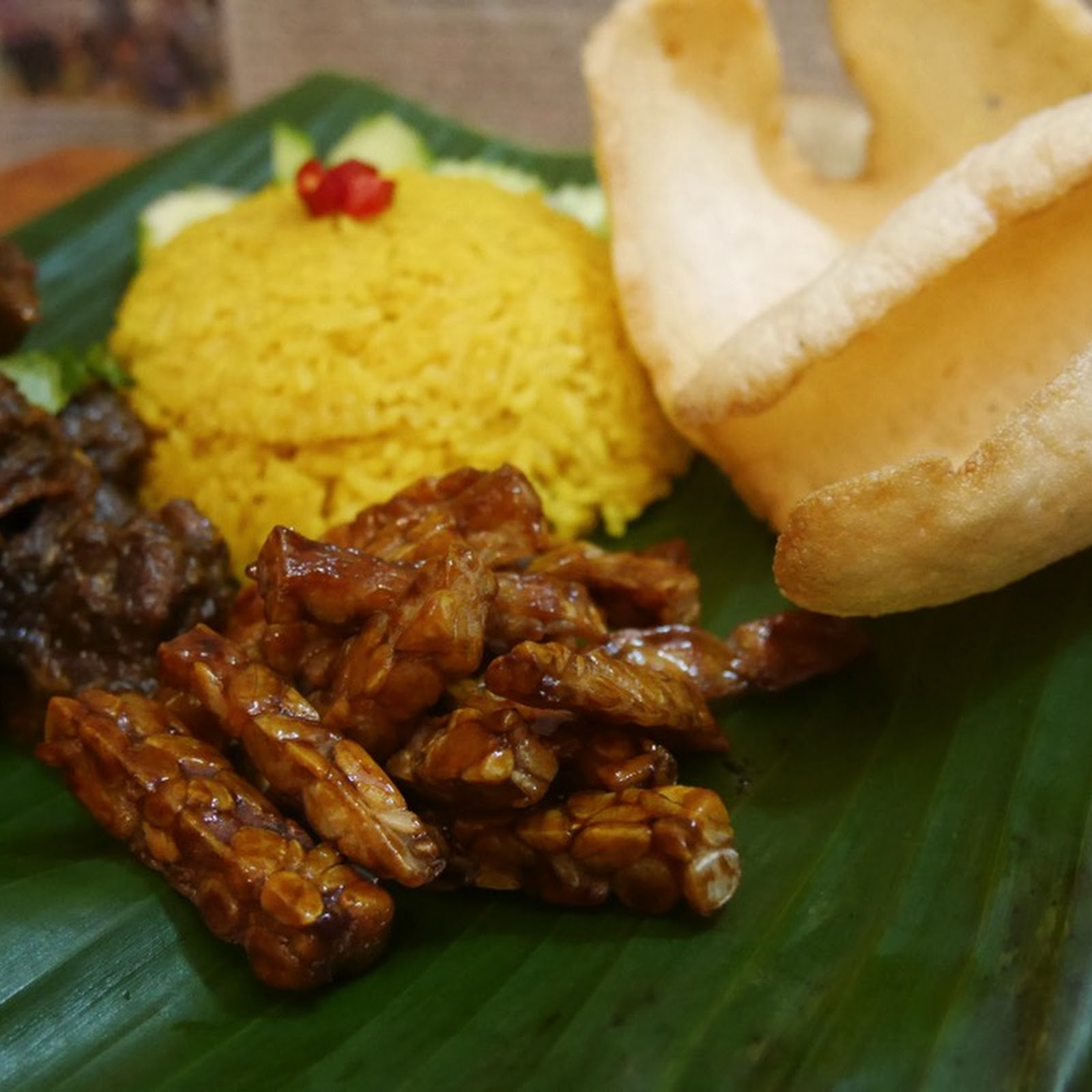 甜醬油炸黃豆餅 tempeh 【老娘的草根飯堂】