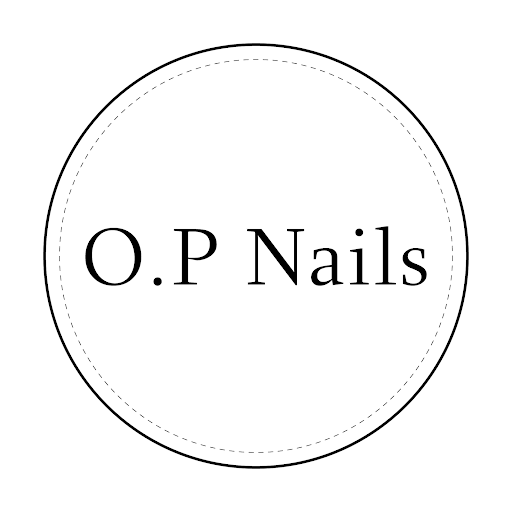 O.P Nails logo