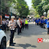 Polres Purwakarta Lakukan Pengawal Aksi Long March Exco Partai Buruh