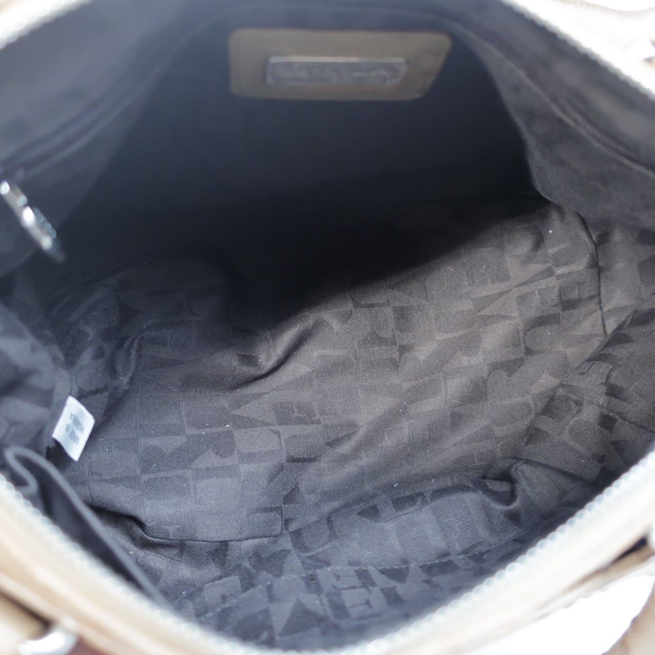 Furla Ostrich Leather Handbag