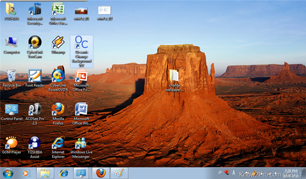 วิธีเปลี่ยน Wallpaper ใน Windows 7 Starter