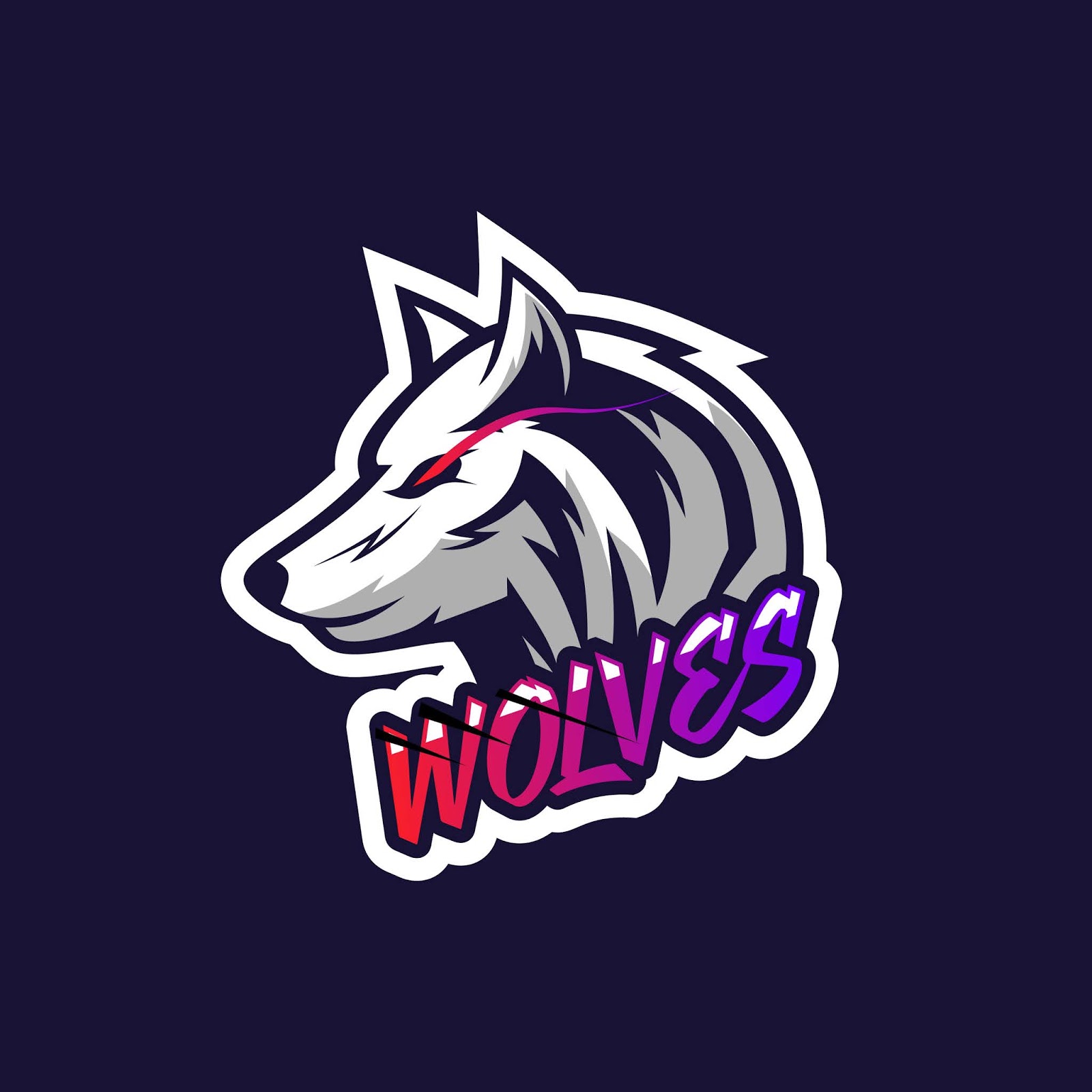 Simple Wolves Head Logo Illustration Gaming Squad Free Download Vector CDR, AI, EPS and PNG Formats Simple Wolves Head Logo Illustration Gaming Squad Free Download Vector CDR, AI, EPS and PNG Formats