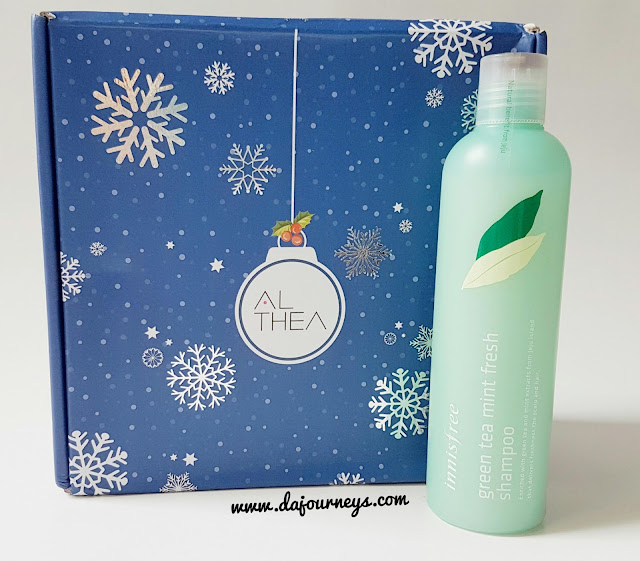 Althea Good Day Hair box Innisfree Greentea Mint Shampoo