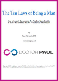 Cover of Dr Paul's Book The Ten Laws Of Being A Man