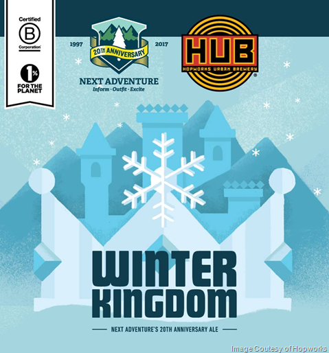 Hopworks & Next Adventure Collaborate On Winter Kingdom