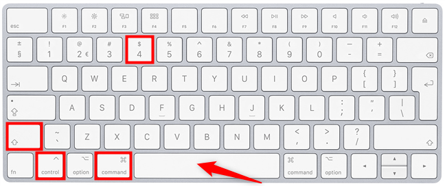 Sử dụng phím tắt này và kết quả được sao chép vào Clipboard khi bạn chụp ảnh màn hình trong Mac
