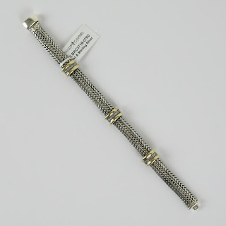 Phillip Gavriel Sterling & White Sapphire Bracelet