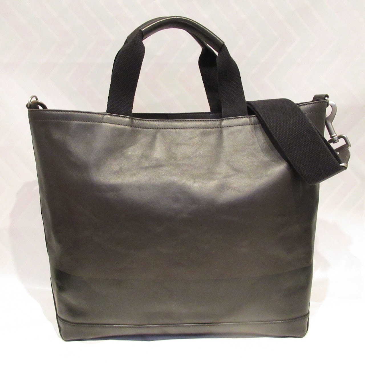 Jack Spade Two-Tone Leather Tote