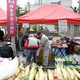 りんご並木歩行者天国 野菜販売 2012/11/11