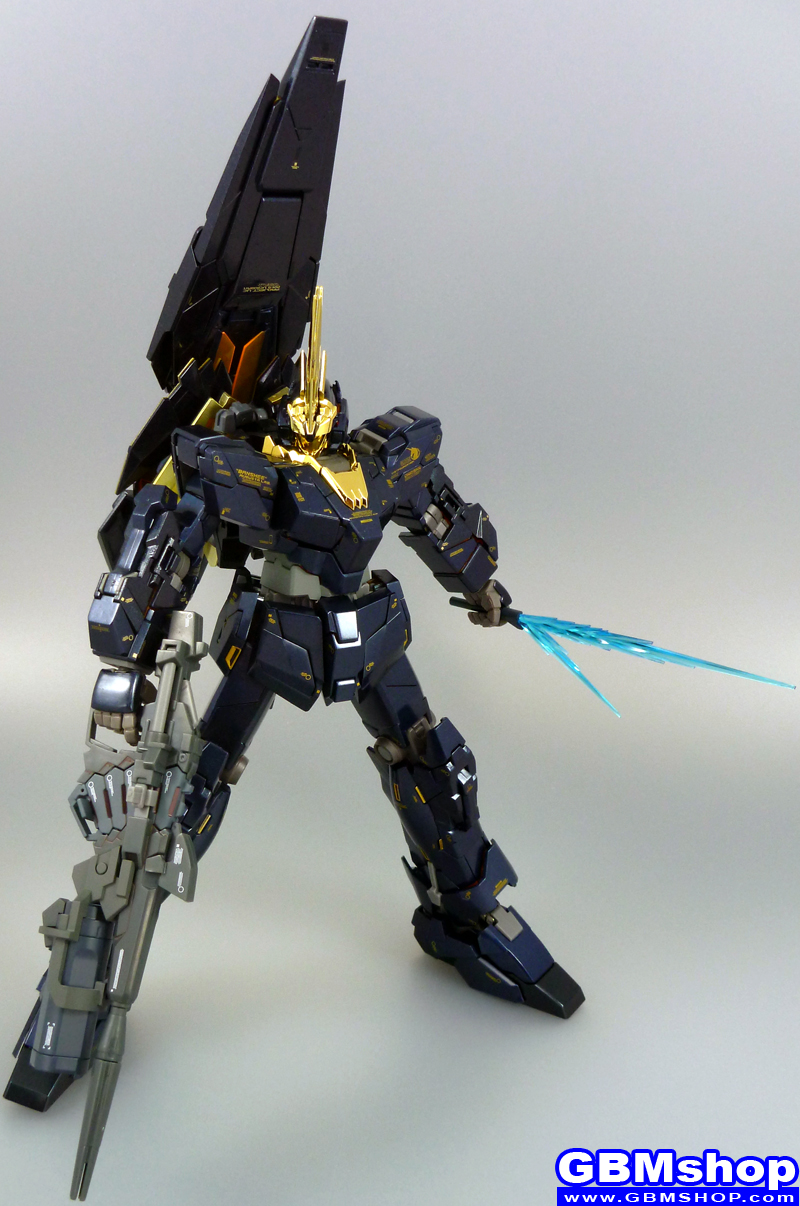 Gundam Fix Figuration METAL COMPOSITE #1011 RX-0 Unicorn Gundam 02 Banshee + Bandai 1/100 MG RX-0[N] Unicorn Gundam 02 Banshee Norn Full Armed Banshee