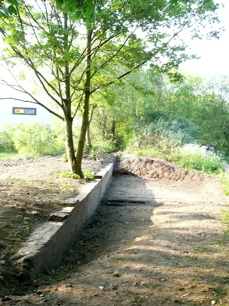 Old Norwich City Station, a former platform being excavated
