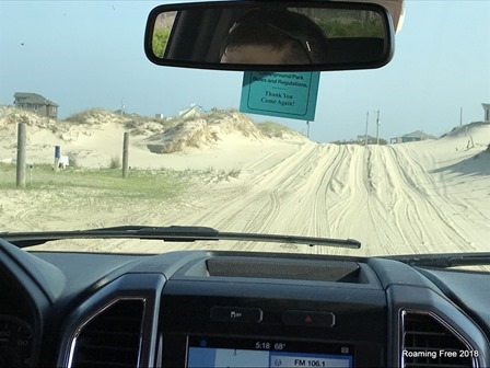 Sand roads