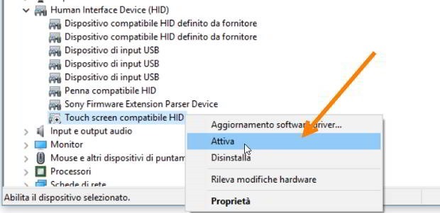 attivare-touch-creen