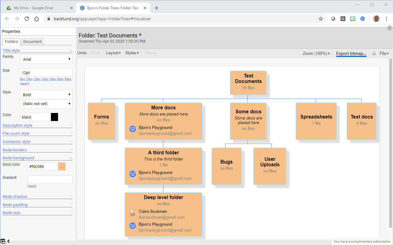 Anatomy of Google Drive