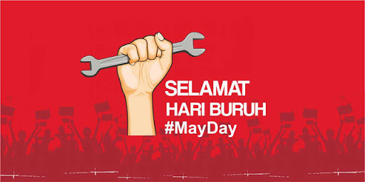 Selamat hari buruh Internasional 1 mei 2018
