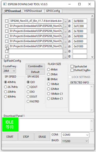 wt02 v1 esp8266 firmware