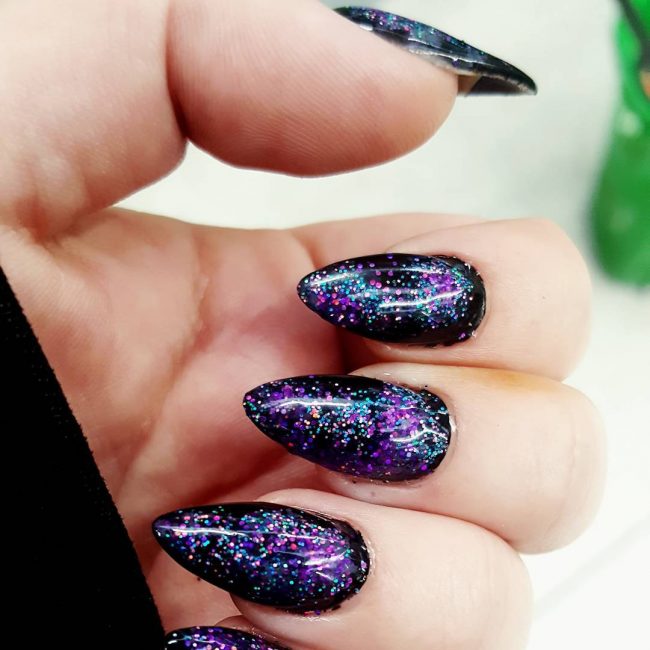 Splendid Ideas for Galaxy Nails – Get Your Nails Glowing Wonderfully ...