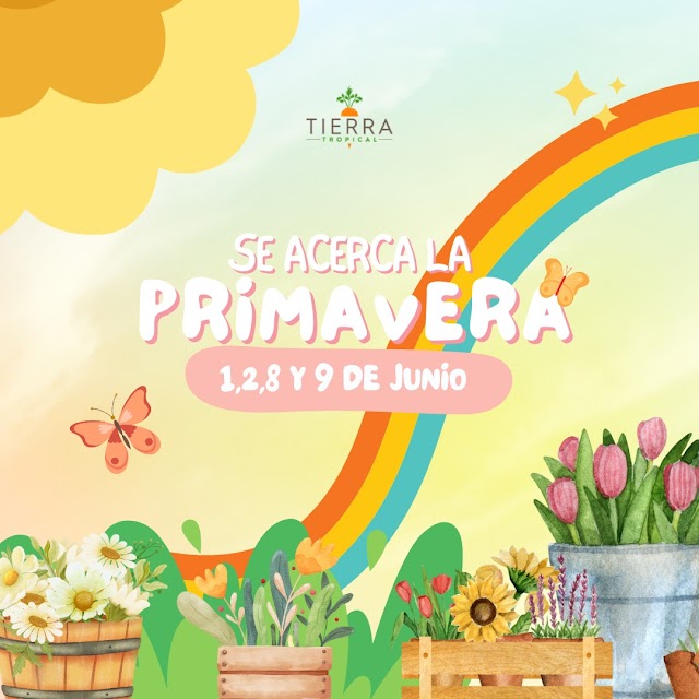 Junio celebra la primavera en Tierra Tropical con el Flowers Fest